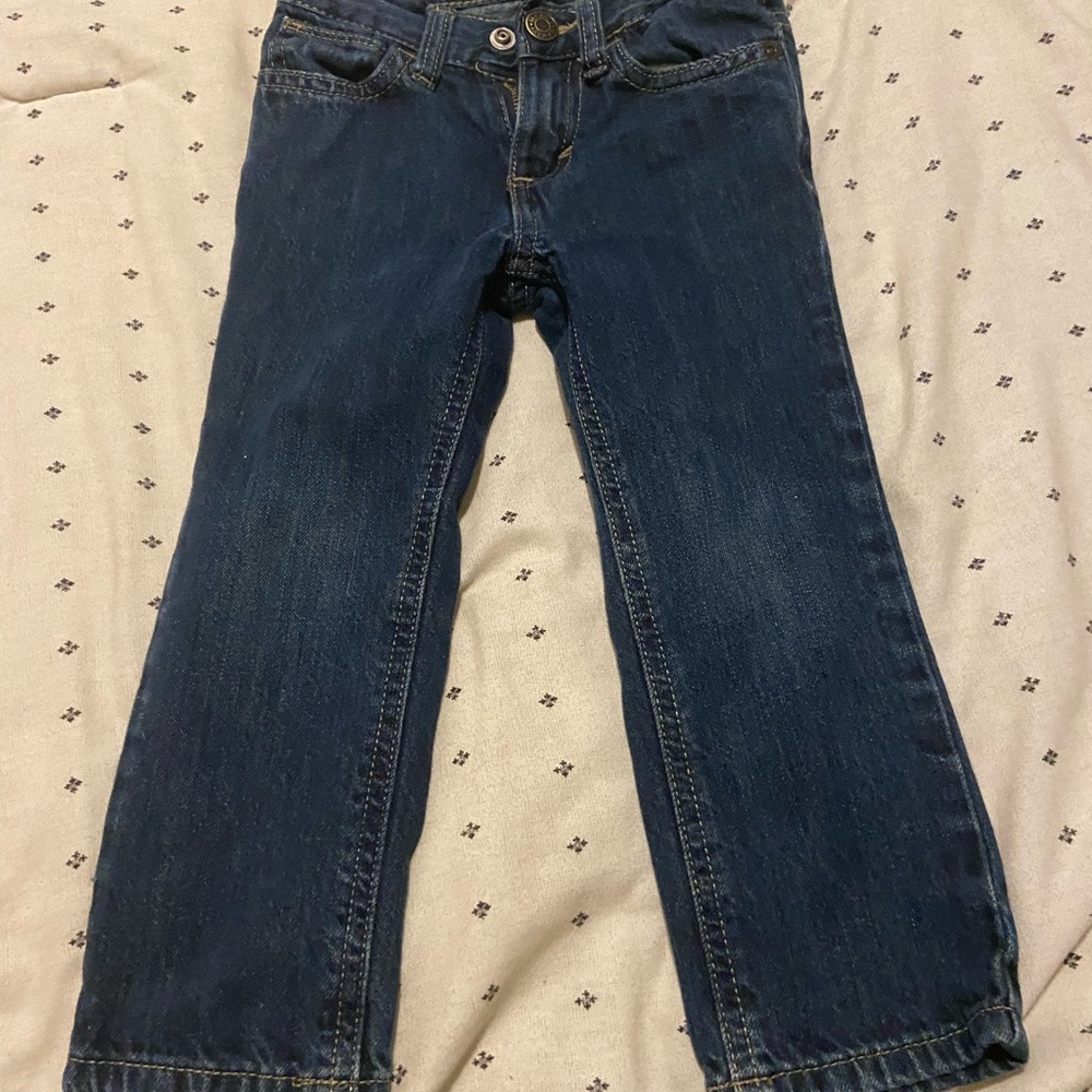 Toddler boys jeans. Have lots of life left in them!